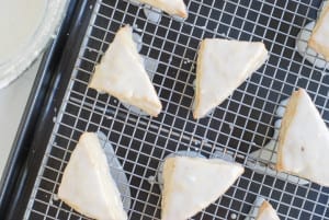 Vanilla Bean Scones - a copycat recipe of the ones we all love from Starbucks!