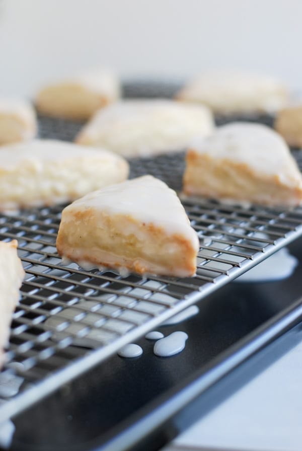 Vanilla Bean Scones - a copycat recipe of the ones we all love from Starbucks!