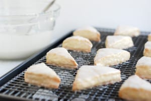 Vanilla Bean Scones - a copycat recipe of the ones we all love from Starbucks!