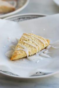 Vanilla Bean Scones - a copycat recipe of the ones we all love from Starbucks!