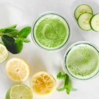 Cucumber Mint Green Juice | Simply Happenstance