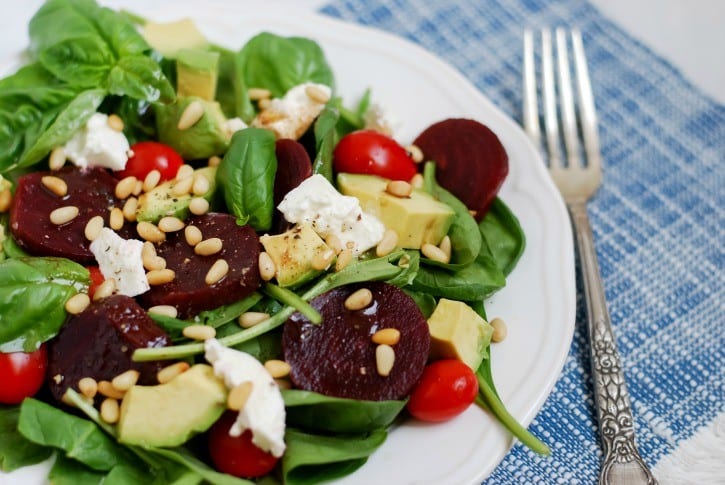 Beet Caprese Salad via Simply Happenstance