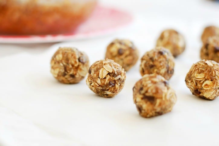 Protein Packed Energy Bites (Simply Happenstance) #energyballs #nobake #healthysnacks #kids