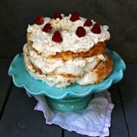 Pineapple Angel Food Cake