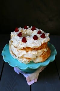 Easy to make and perfect foe Mother's Day, Pineapple Angel Food Cake