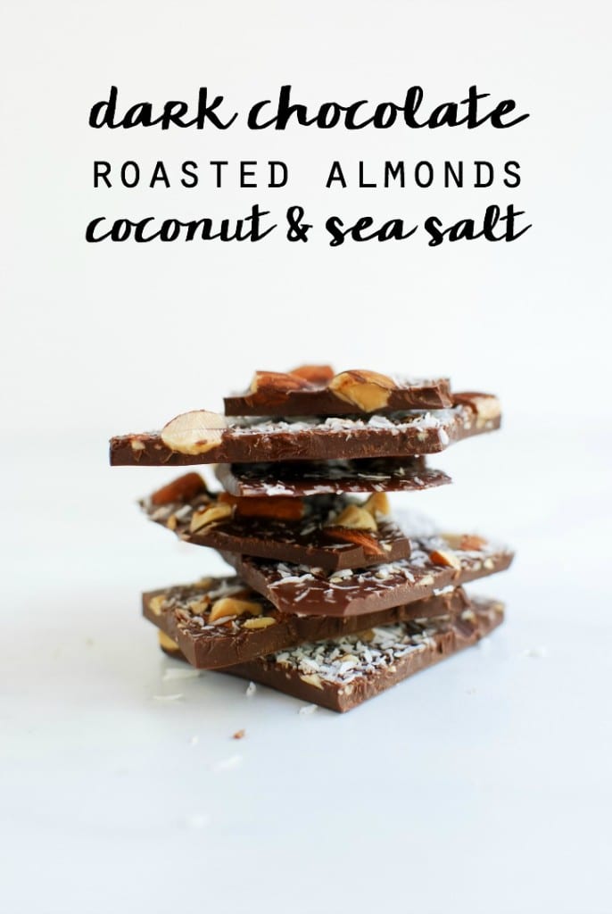 Dark Chocolate, Roasted Almonds, Coconut and Sea Salt 