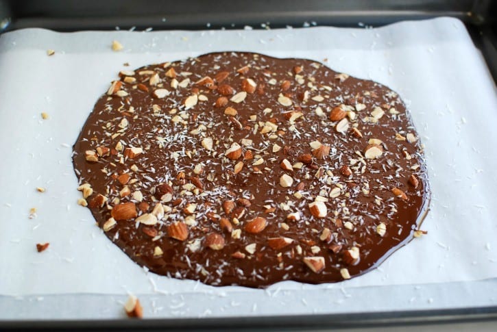dark chocolate with coconut, roasted almonds and sea salt on simplyhappenstance.com-19