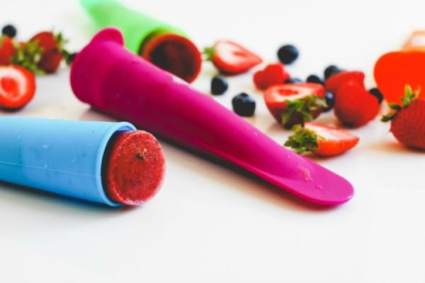 Triple Berry Smoothie Pops