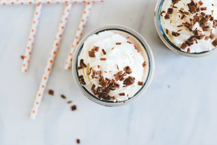 Frozen Hot Chocolate (simplyhappenstance.com) #frozenhotchocolate