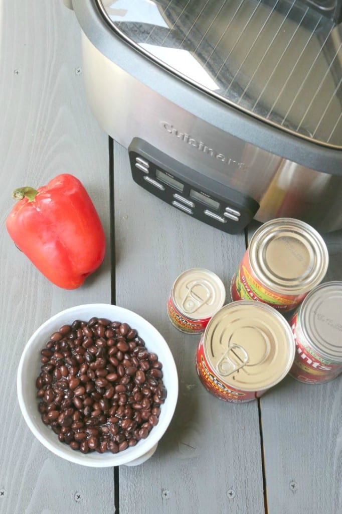 Slow Cooker Chicken Tortilla Soup is perfect for Back To School.