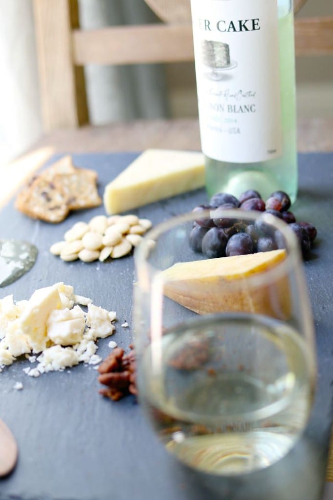 Cheese and wine are good any time. Easy entertaining.