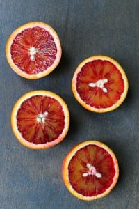 Blood Oranges perfect for Halloween drinks.
