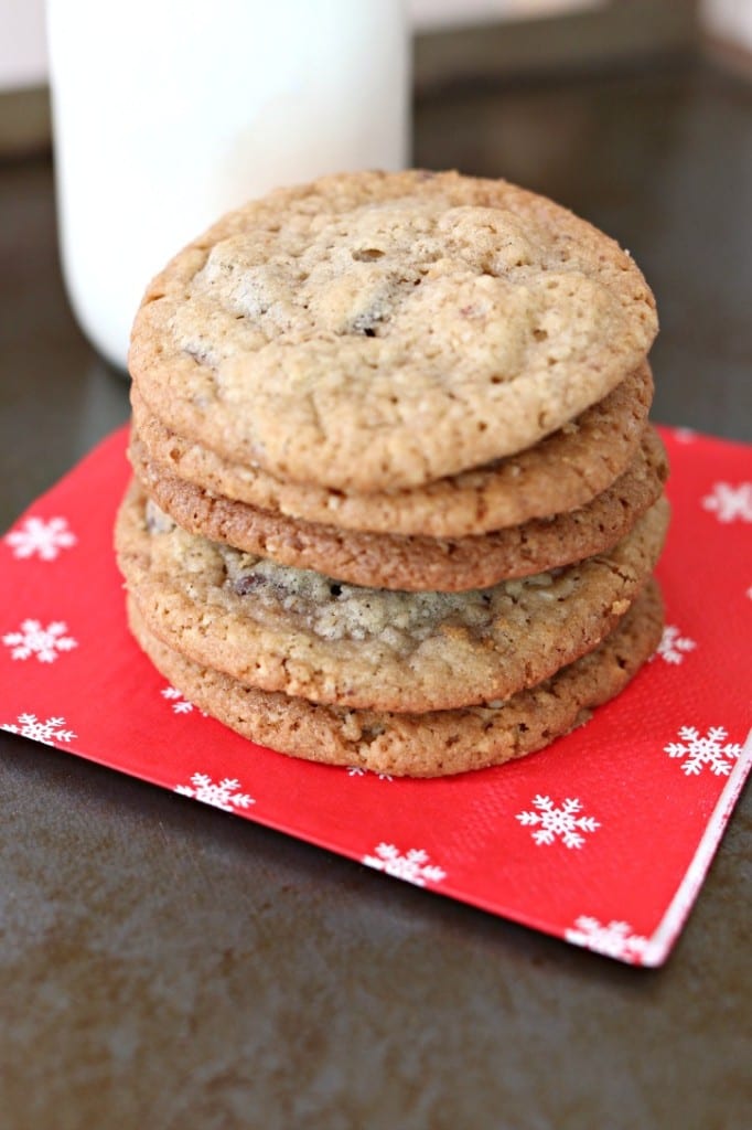 Chocolate Chip Peppermint Cookies are an oldie but a goodie. They make almost 9 dozen in one batch.