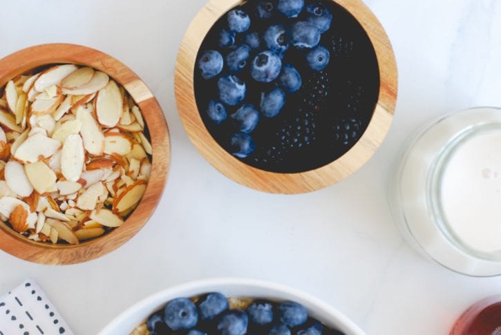 Berry Quinoa Bowl with Roasted Coconut and Slivered Almonds-18