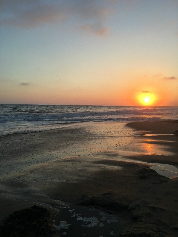 Crystal Cove State Park Summer Sunset